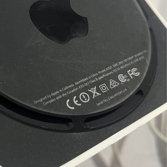 Apple Airport Extreme Model A1521 Base Station Only Wireless Router 6th Gen - Picture 7 of 9